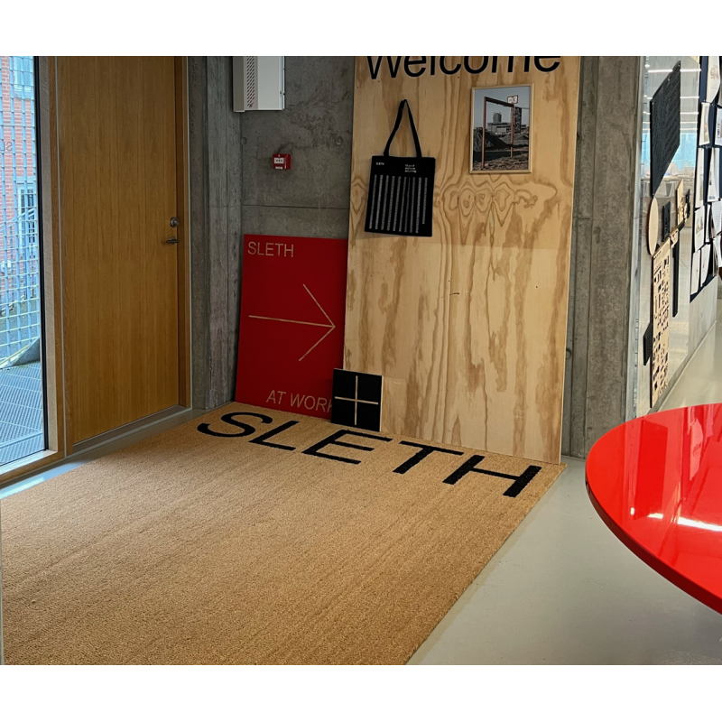 Kokosmåtte med logo
