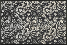 Gulvmåtte Folk Paisley 50x75cm